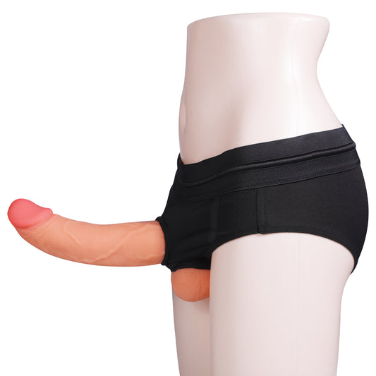 TARISS'S 2 points set Peniban Peniban double -headed dildo Fixed pants with pants both ends Use U -type liquid silicon