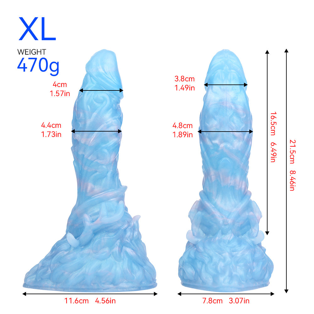 MinYn 鹿 アナルプラグ アナル拡張 アナル開発 凹凸あり 吸盤付き 液体シリコン - TaRiss's